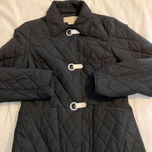 Michael Kors black quilted jacket size XS
